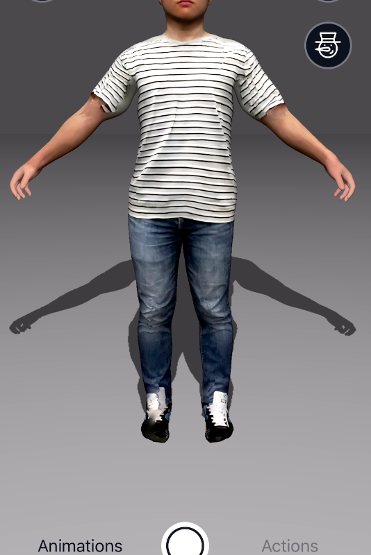 普段はしない（できない）アクロバティックなダンスを筆者の3Dモデルで披露