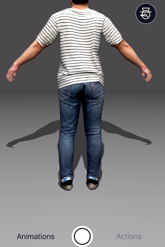 普段はしない（できない）アクロバティックなダンスを筆者の3Dモデルで披露