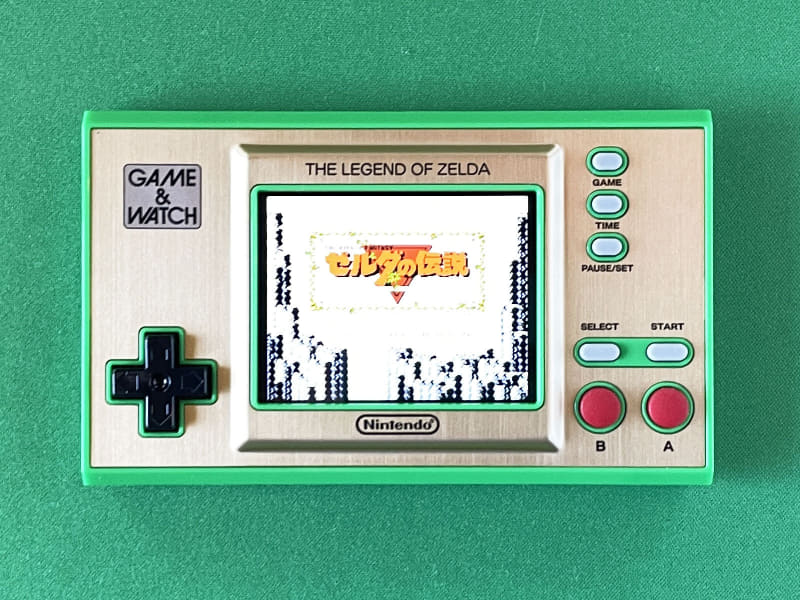 収録ゲーム「ゼルダの伝説」「リンクの冒険」「ゼルダの伝説 夢をみる島」の日本語版