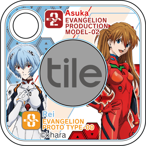 エヴァンゲリオン スマートトラッカー tile Mate Book 4種 エヴァンゲリオン Tile Mate Book｜Tile
