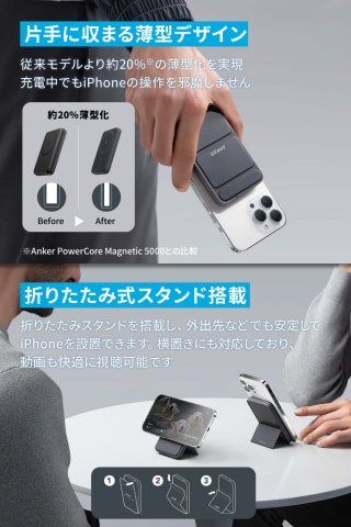 スマホアクセサリー Anker MagGo Anker 620 MagGo Phone Grip | スマホアクセサリーの製品情報