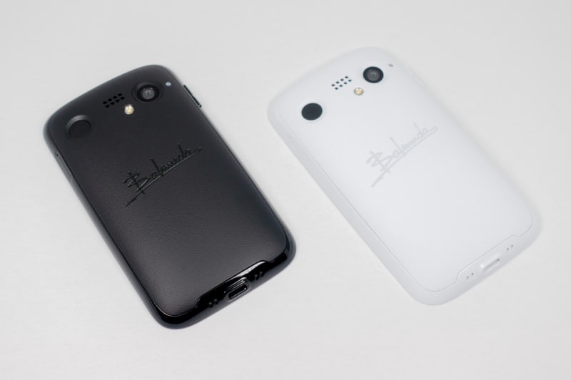 カラーはブラックとホワイトの2色