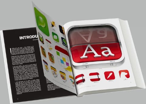 iOSアプリアイコンのデザイン集「The iOS App Icon Book」のクラウド