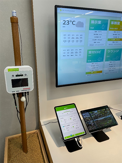 地域課題の展示例：農園データを収集・可視化し、最適な栽培判断をアシスト（e-kakashi）