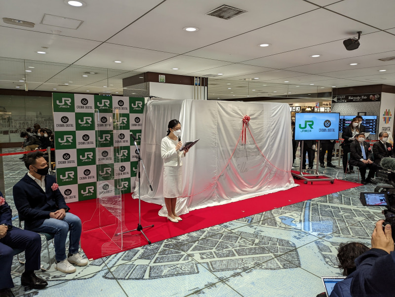 イベント会場で倍率1倍で撮影を行った状態