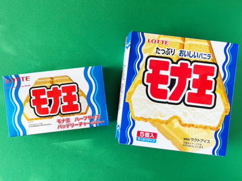 本物そっくり！ ロッテ「モナ王」のモバイルバッテリー - ケータイ Watch
