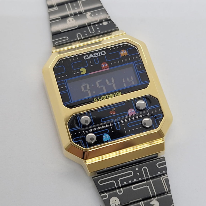 パックマン腕時計はTIMEXではなくカシオ製を選んだ