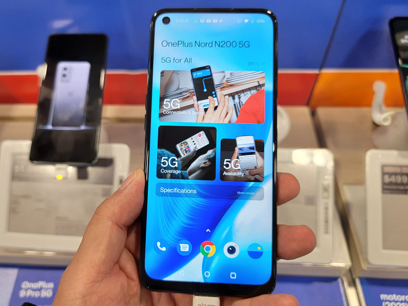 OnePlusの低価格5Gモデル「Nord N200」