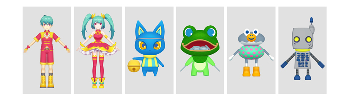 プリセットアバター