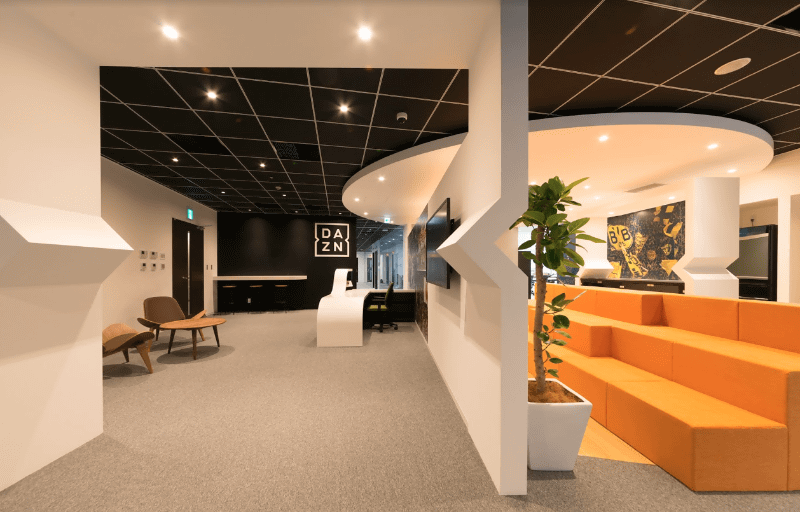 DAZN Japanの東京オフィス