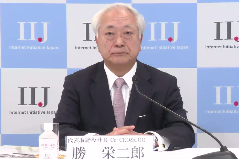 代表取締役社長の勝 栄二郎氏