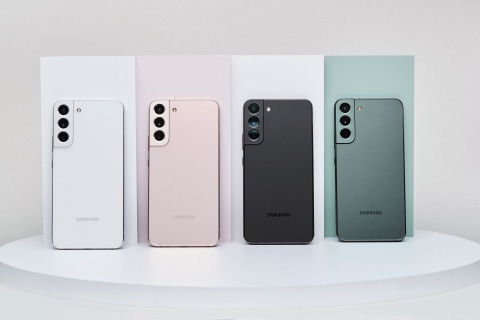 サムスン、6.6インチの「Galaxy S22+」 - ケータイ Watch