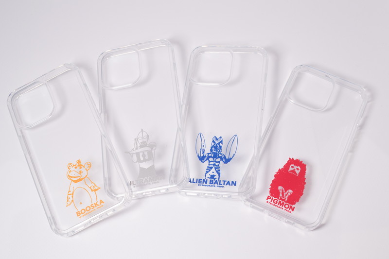 左から、ブースカ・ウルトラマン・バルタン・ピグモン