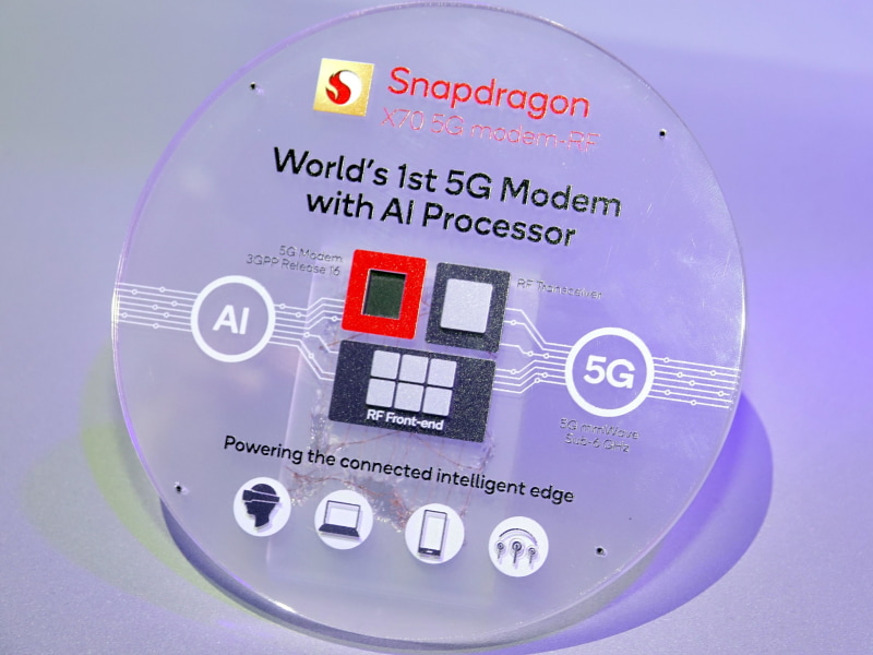 MWCに合わせて発表されたSnapdragon X70 5G Modem-RF System
