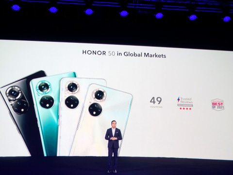 MWCデビューを飾ったHonor、ハイエンドの「Honor Magic4 Pro」を発表