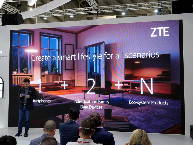 「1＋2＋N」のシナリオに沿った製品を展開していくのが、同社の戦略だという。似たような戦略は、ファーウェイも掲げていた