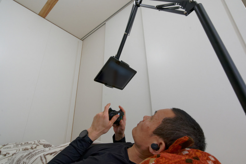 10型タブレットの大きな画面だとなかなかいい感じ（諸事情により画面はぼかしています）