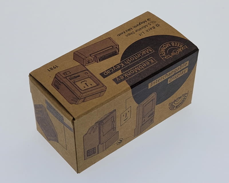Old Computer Artisan Keycapsは超小さなパッケージに入って届いた