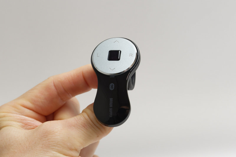 サンワサプライの指先だけで使えるマウス