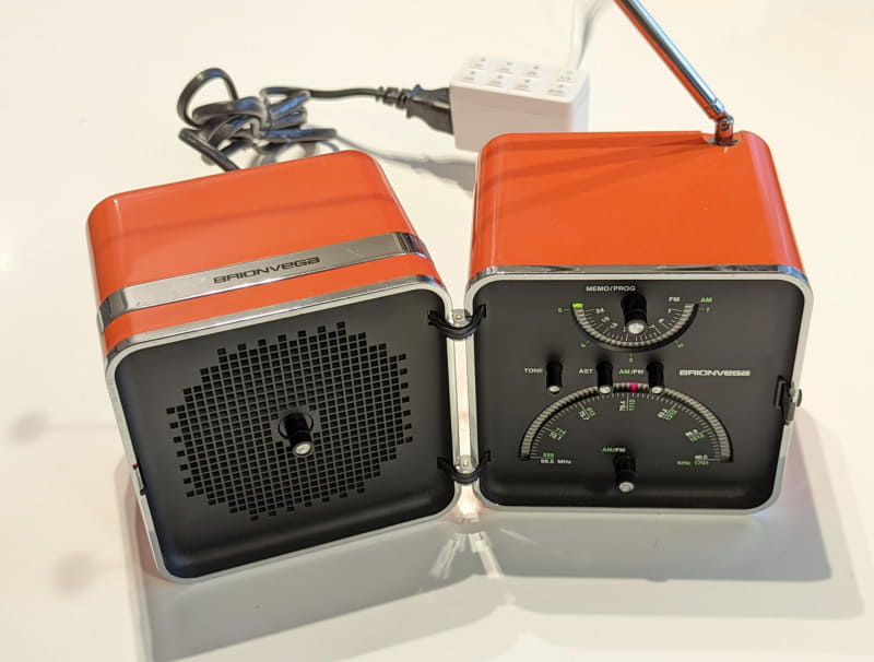 ヴィンテージなラジオを目覚ましラジオとして使える