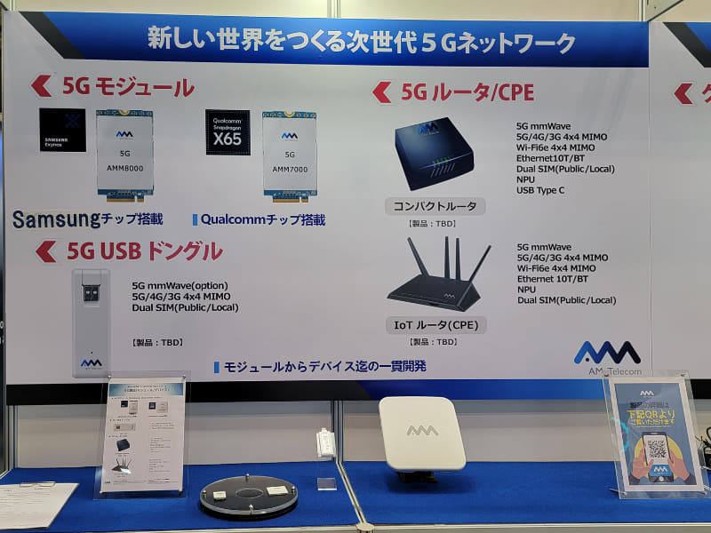 AM Telecomの5G関連製品