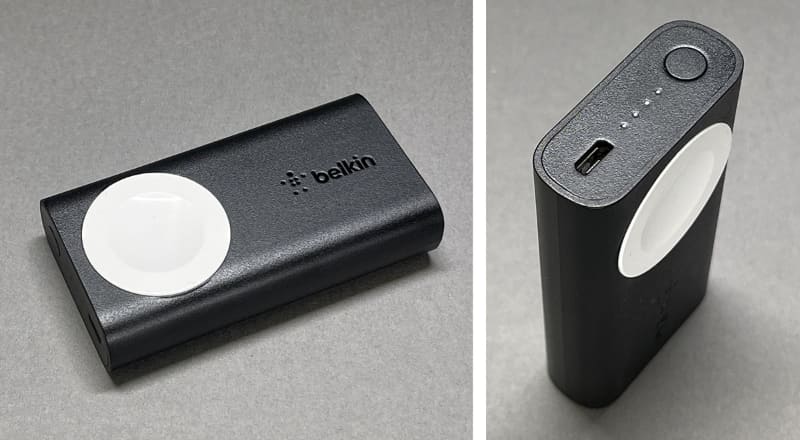 ベルキン「BOOST↑CHARGE Apple Watch用モバイルバッテリー 2200mAh」はApple Watch専用品。内蔵バッテリーとApple Watch充電パッドにより、モバイルでApple Watchを充電できる