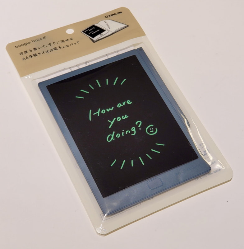 Boogie BoardのA6版コンパクトなモデルを4色大人買いした