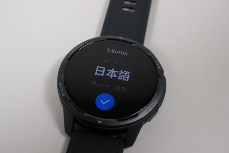 高級感のあるベゼル