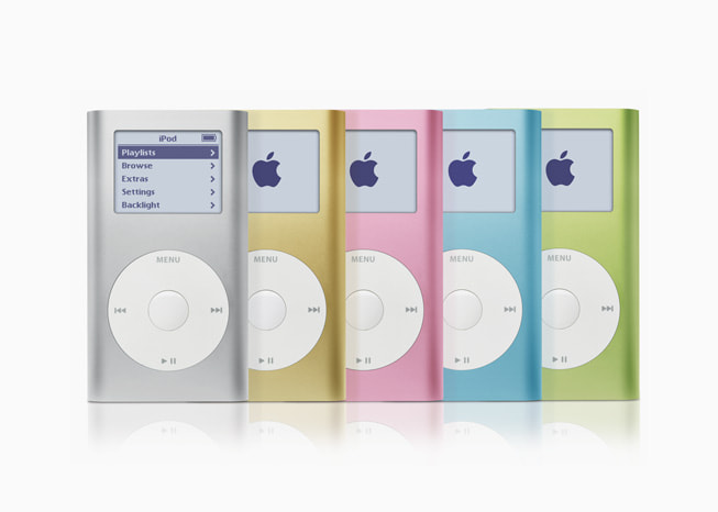 2004年2月20日発売の初代iPod mini
