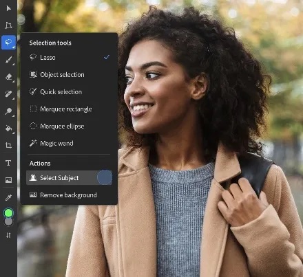 「被写体を選択」で、人物と髪の毛への対応が進化