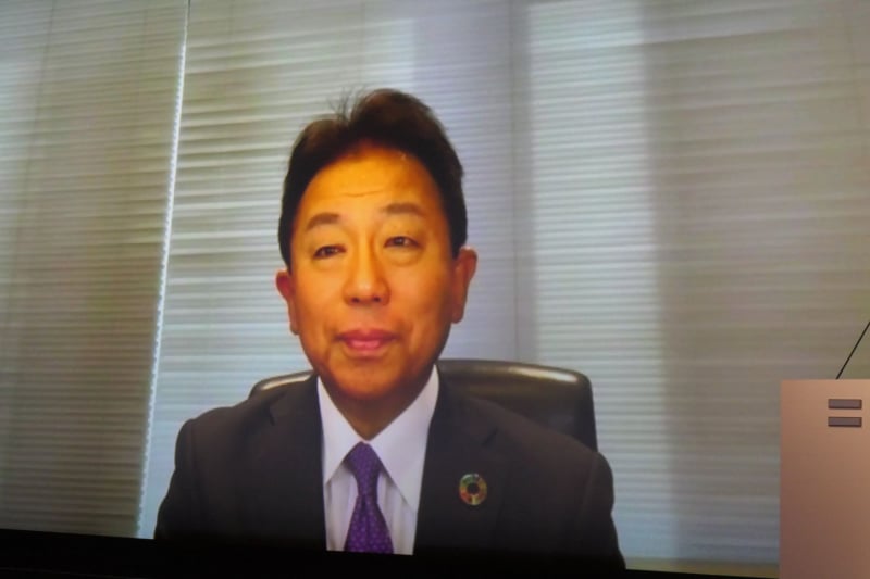 榛葉氏（リモートで登壇）