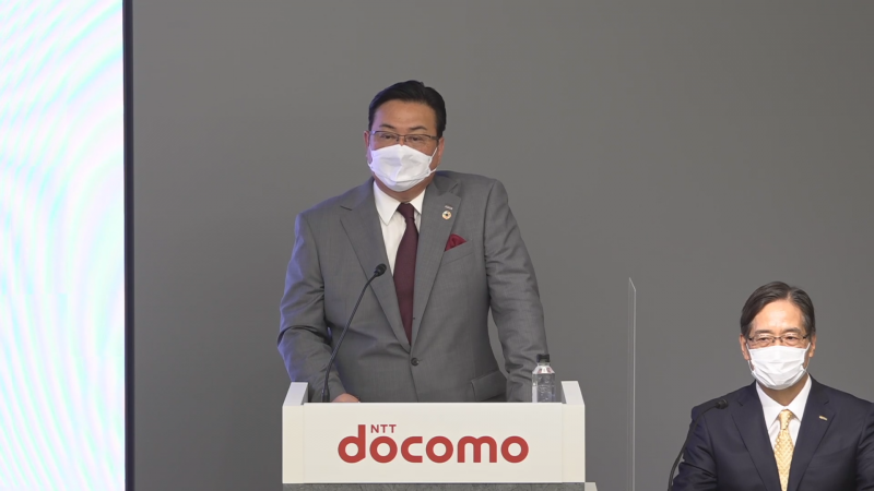 NTTドコモ 井伊社長
