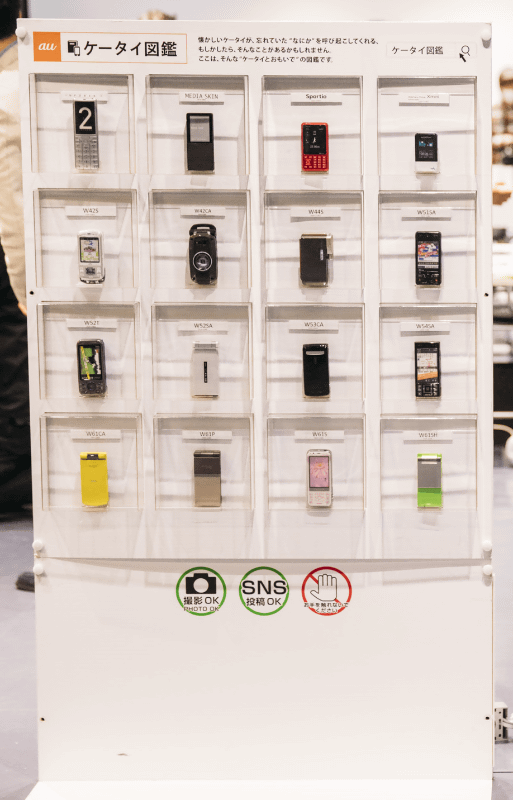 過去に発売された3Gケータイ