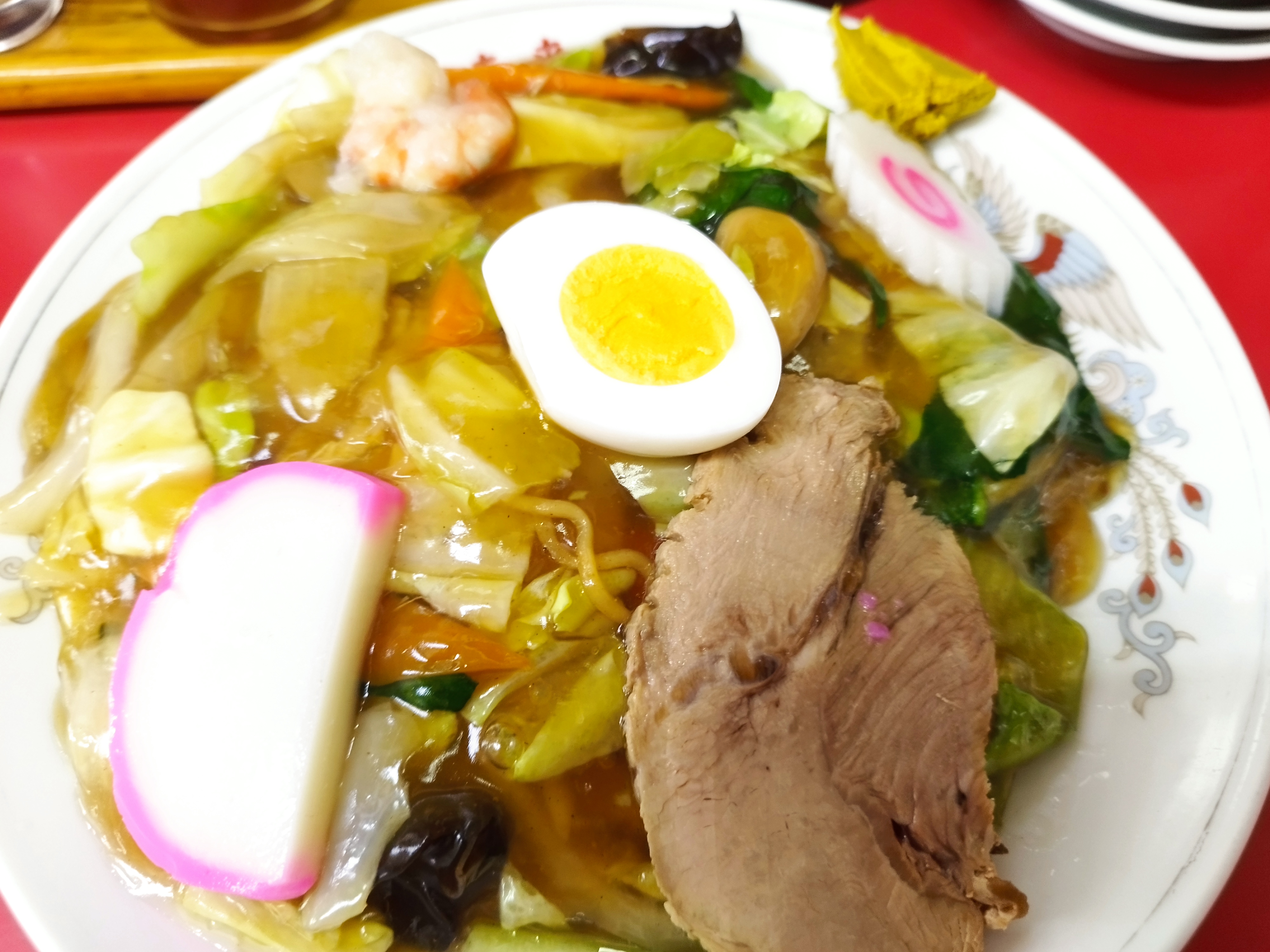 食べ物は「AI」をオンにして撮った方が鮮やかでおいしそうに撮れた。