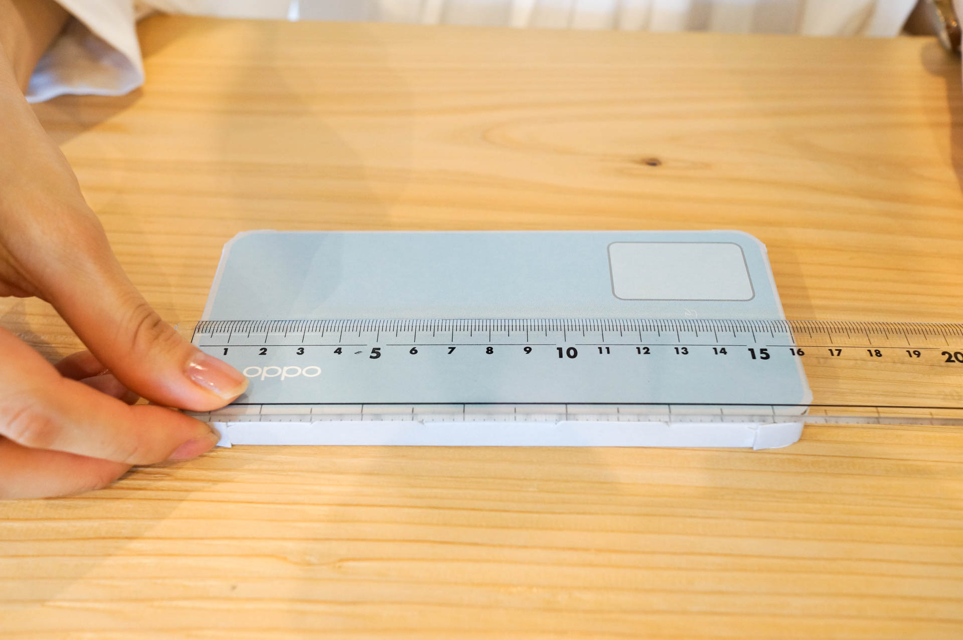 どこまで正確に再現されてるかわからないけど、サイズも測定