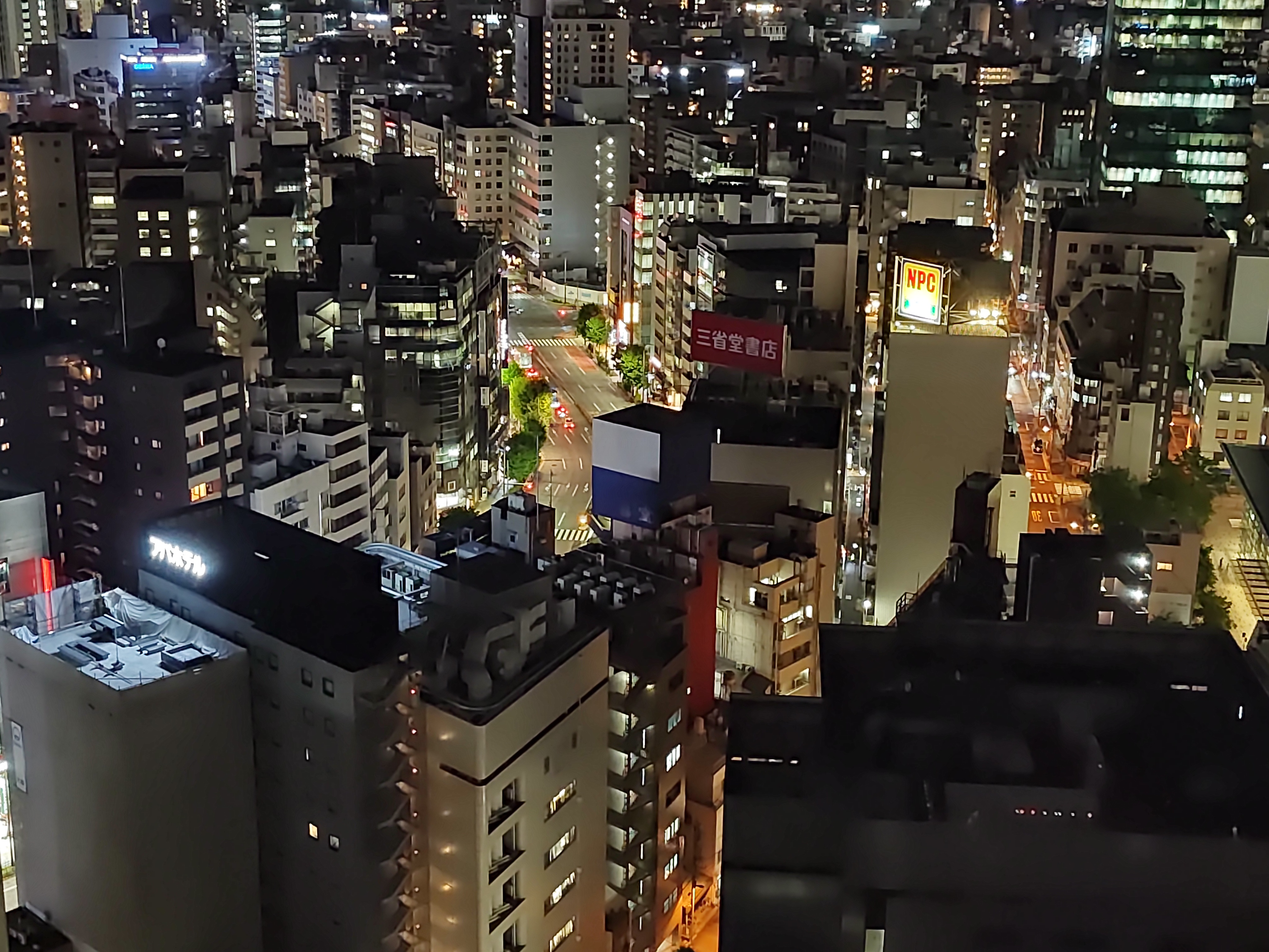 2倍でナイトビジョン撮影