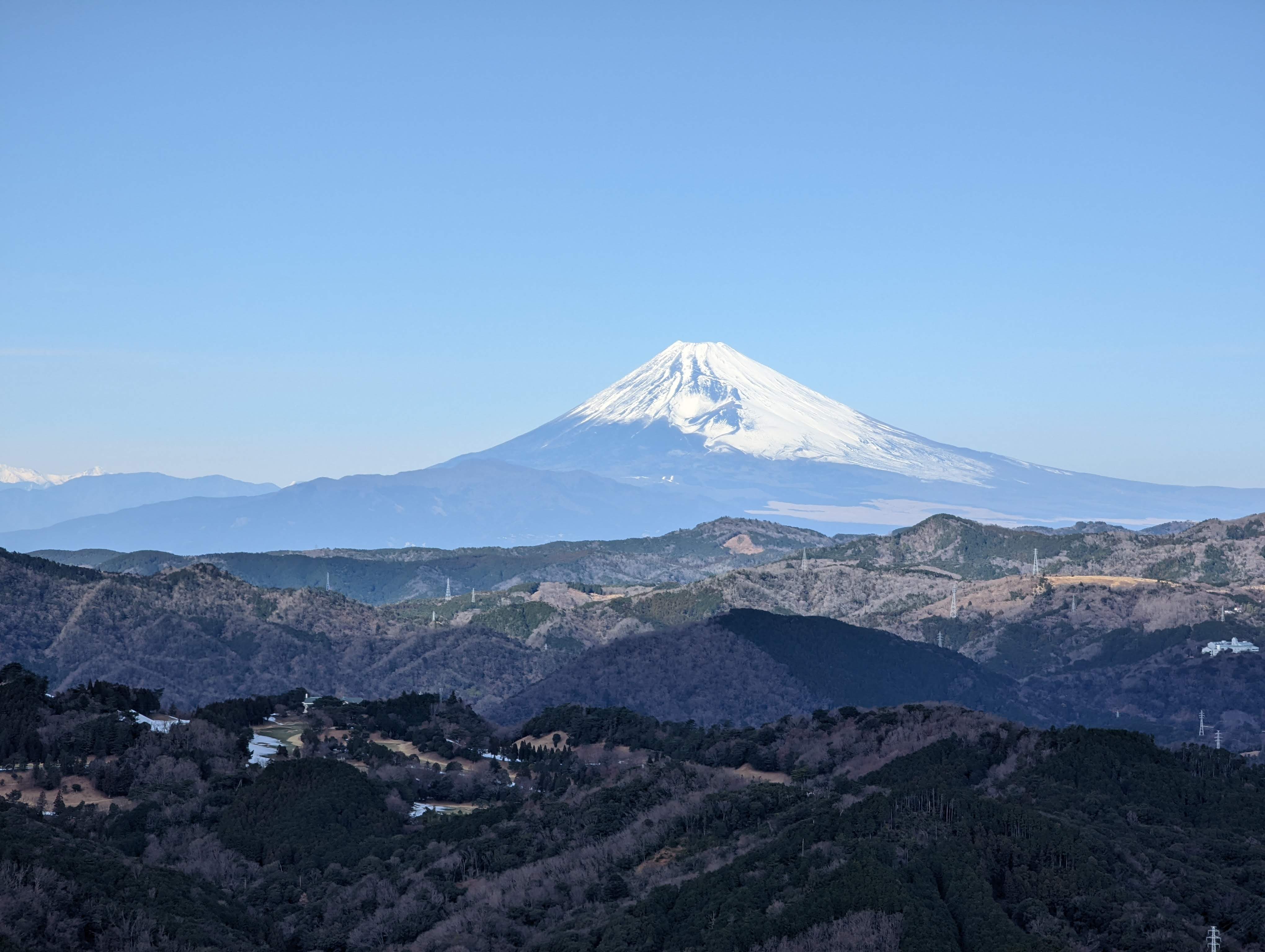 伊豆を訪れた際に富士山ぱしゃり
