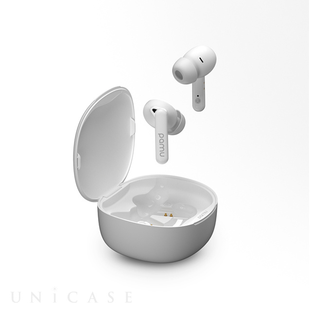 <a href="https://unicase.jp/iphone-goods/audio/77431.html" class="strong bn" target="_blank">【完全ワイヤレスイヤホン】アクティブノイズキャンセリング(ANC) PaMu Quiet Mini (パールホワイト)</a>