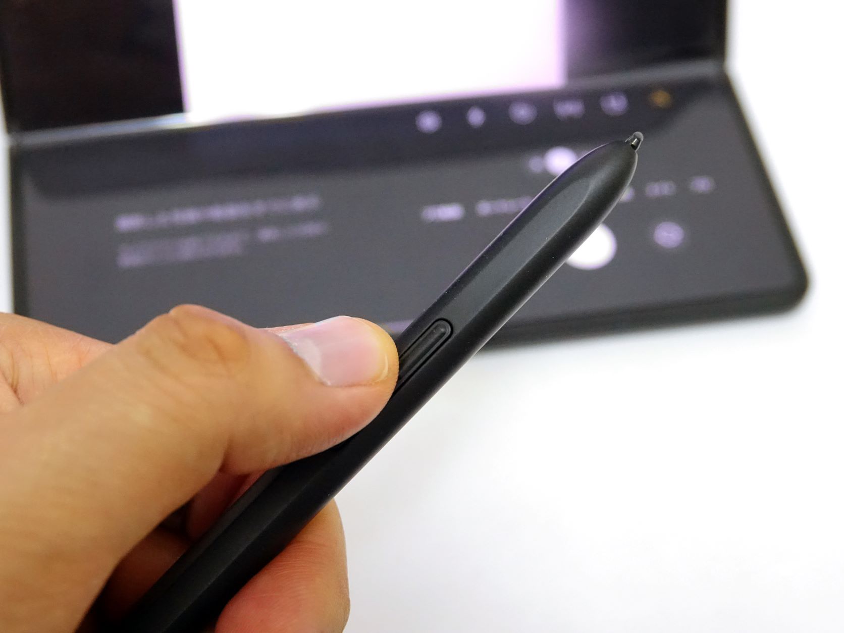 S Pen ProをBluetoothで接続しておけば、ボタンを押すだけでシャッターが切れる