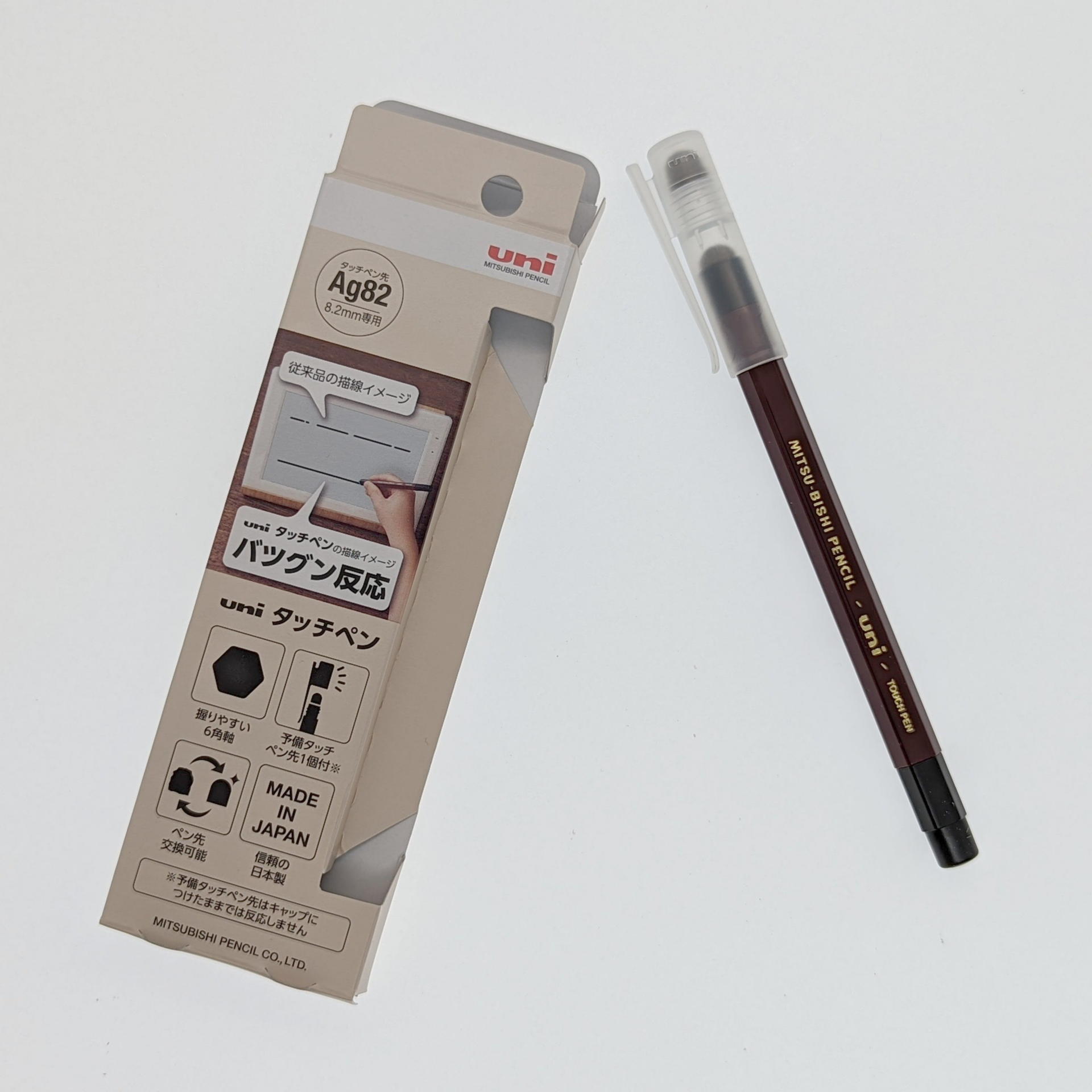 タッチペンの反応の高さがウリのuni タッチペン