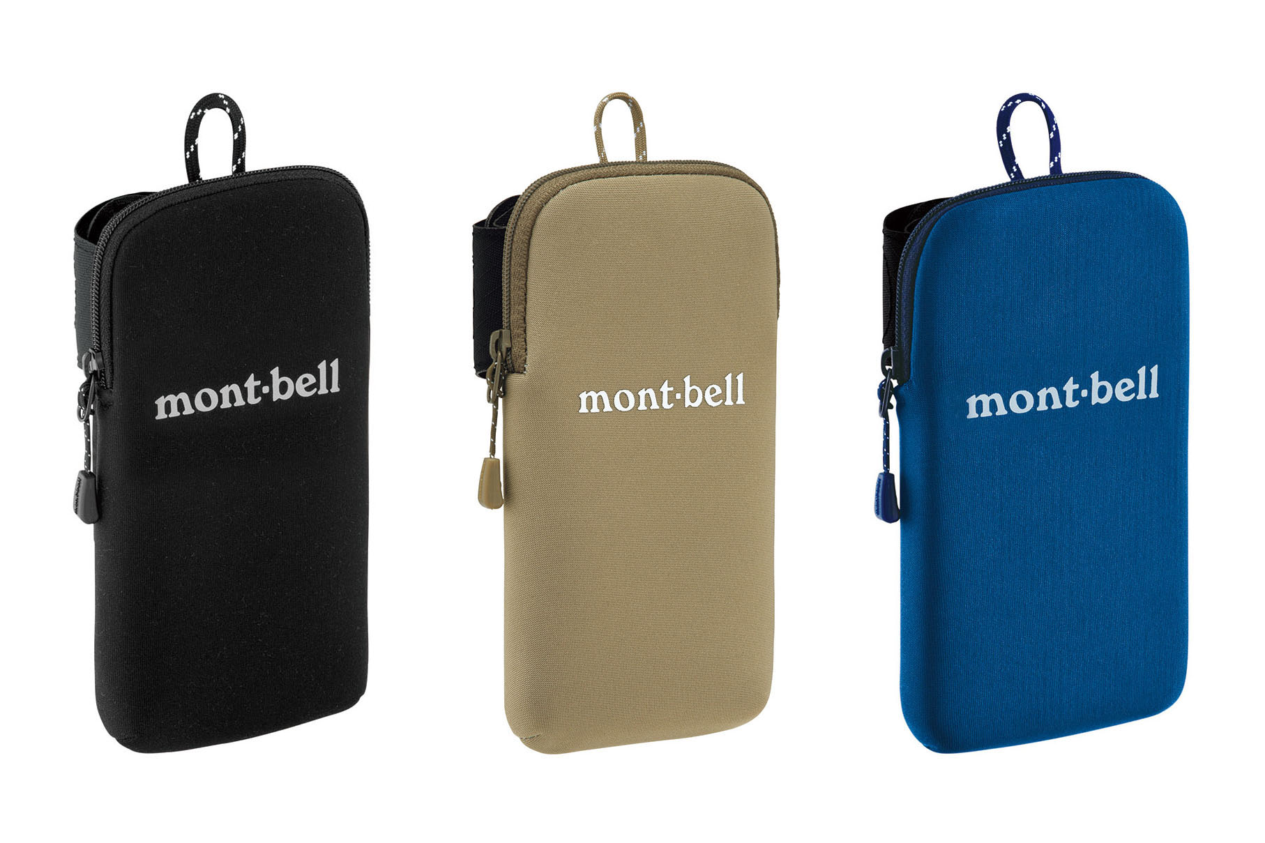 カラーはブラック/タン/ブルーがある。表側は3mm厚発泡ゴム（両面ジャージ）素材で、ネオプレンのような手触りとクッション性がある。