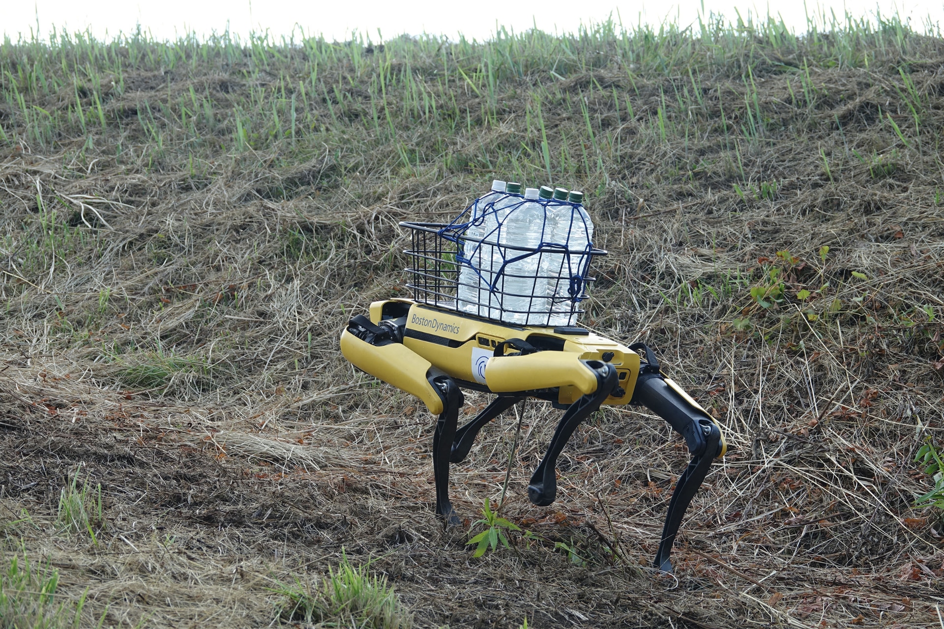 コントローラーを冷やし、なんとか通信を再開させて再び動くロボット
