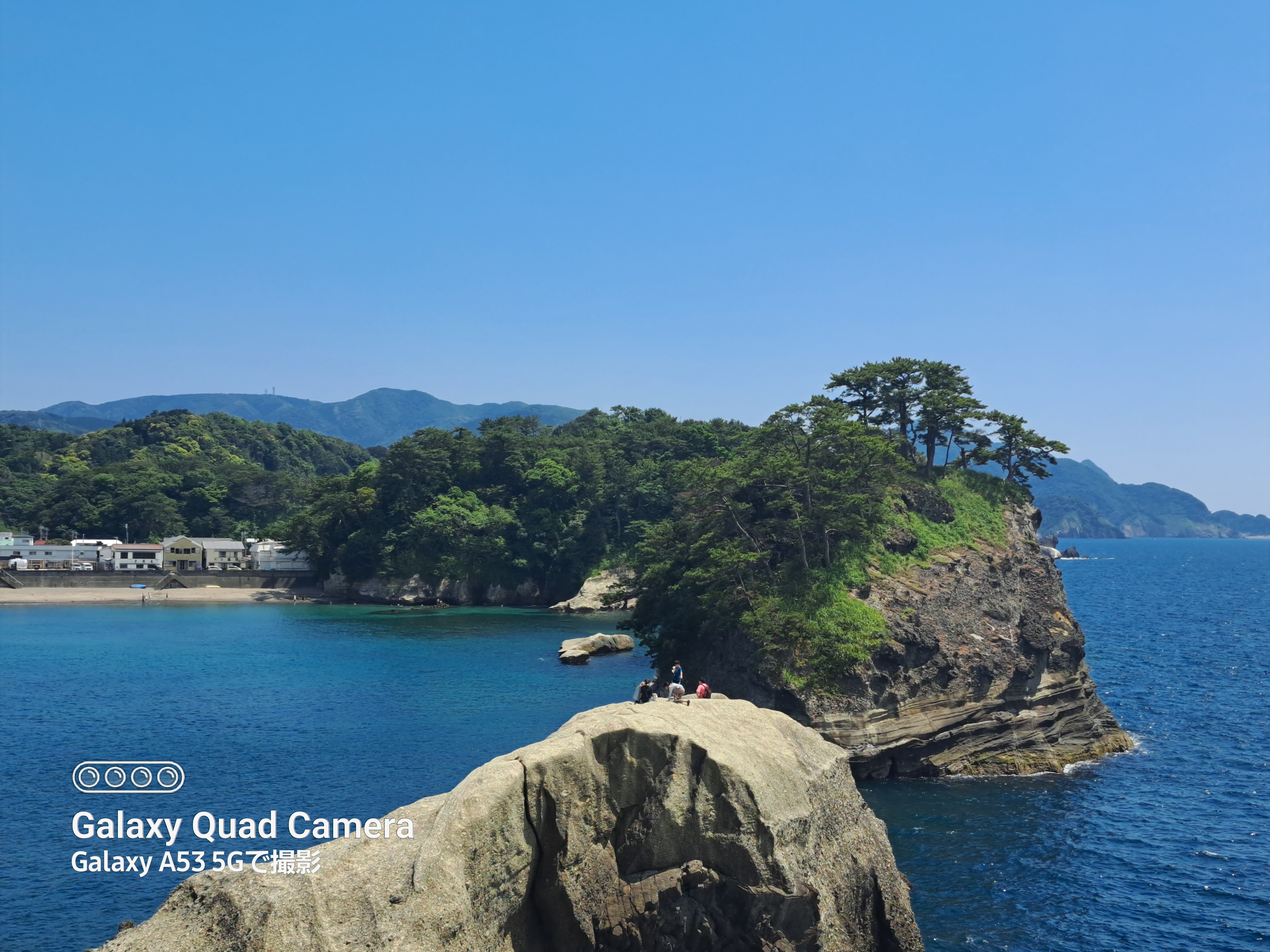 同じ位置からデジタルズーム2倍で撮影