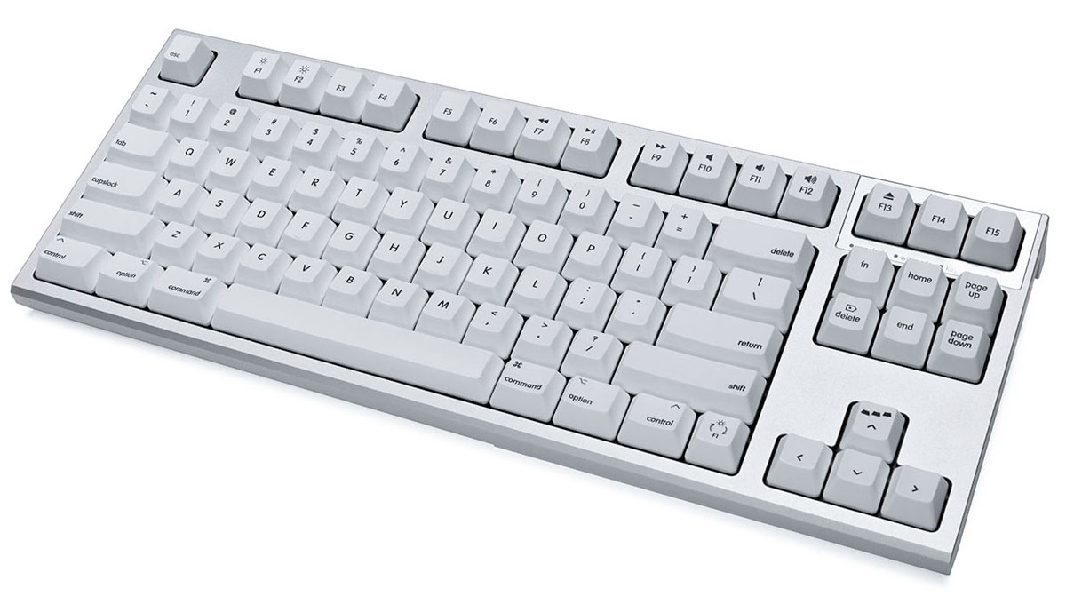 愛用中の東プレ「REALFORCE for Mac TKL」。REALFORCE U2シリーズのうちの1台で、英語配列・Mac用である。スゲく使いやすい