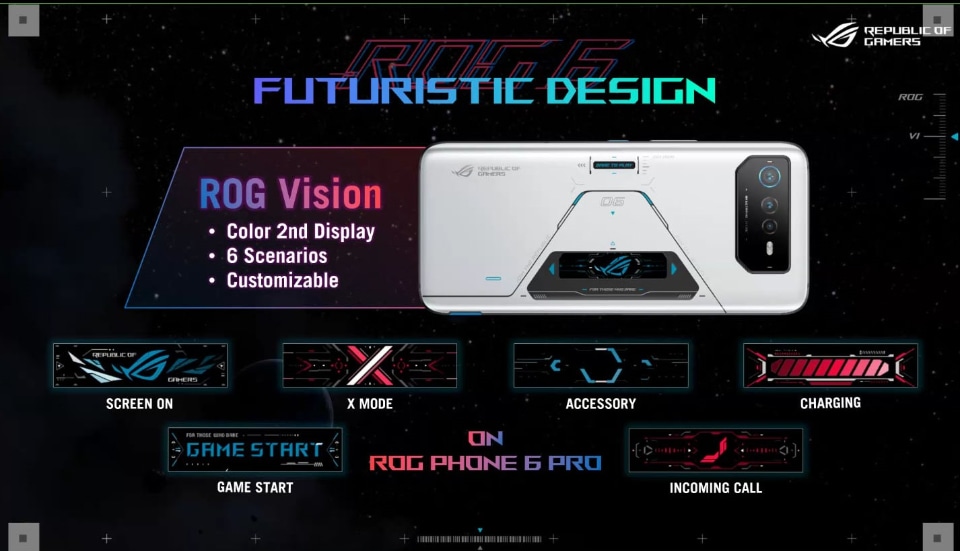 ASUS、ROG Phoneの最新機種「ROG Phone 6／6 Pro」をグローバル