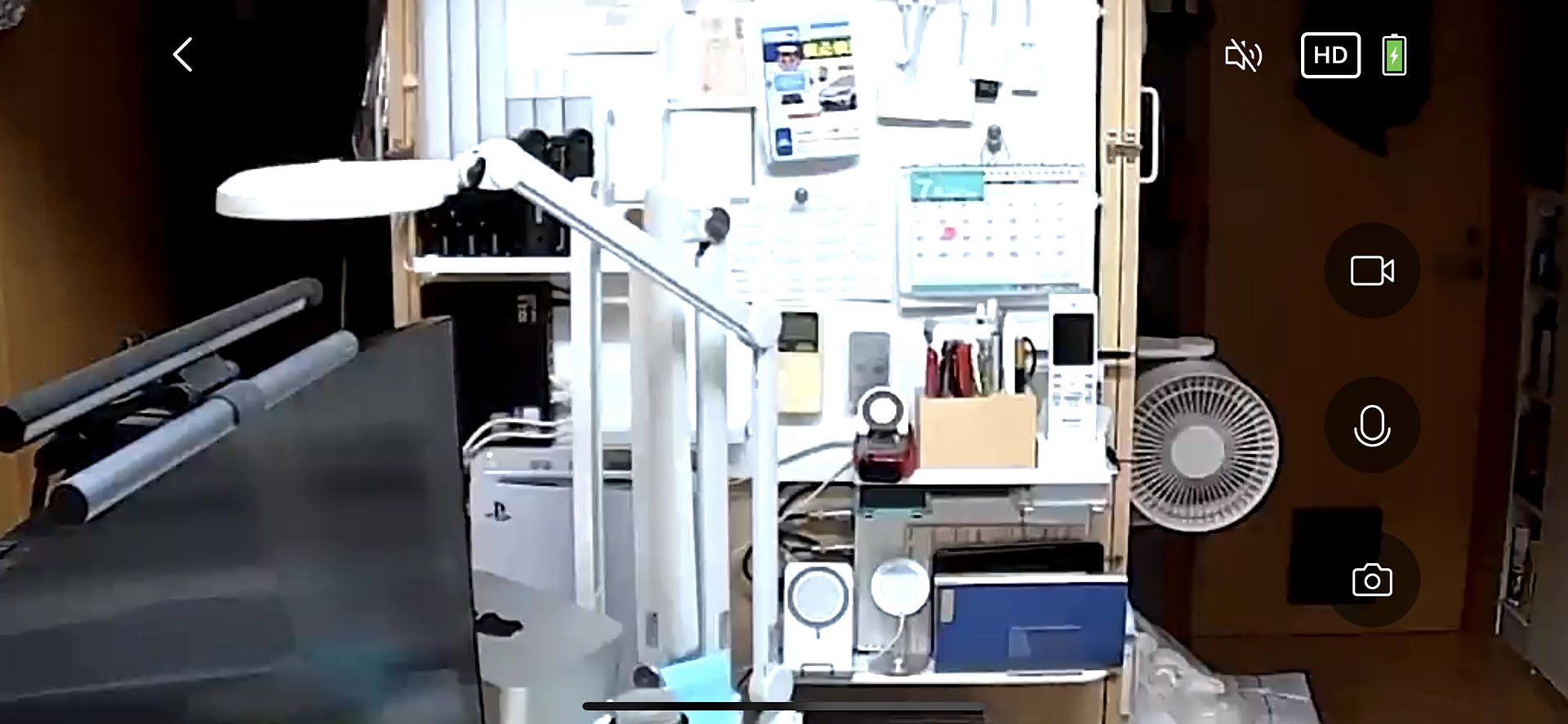 中央部をピンチイン操作で拡大した様子。デジタルズームと同様なので画質的には荒れる