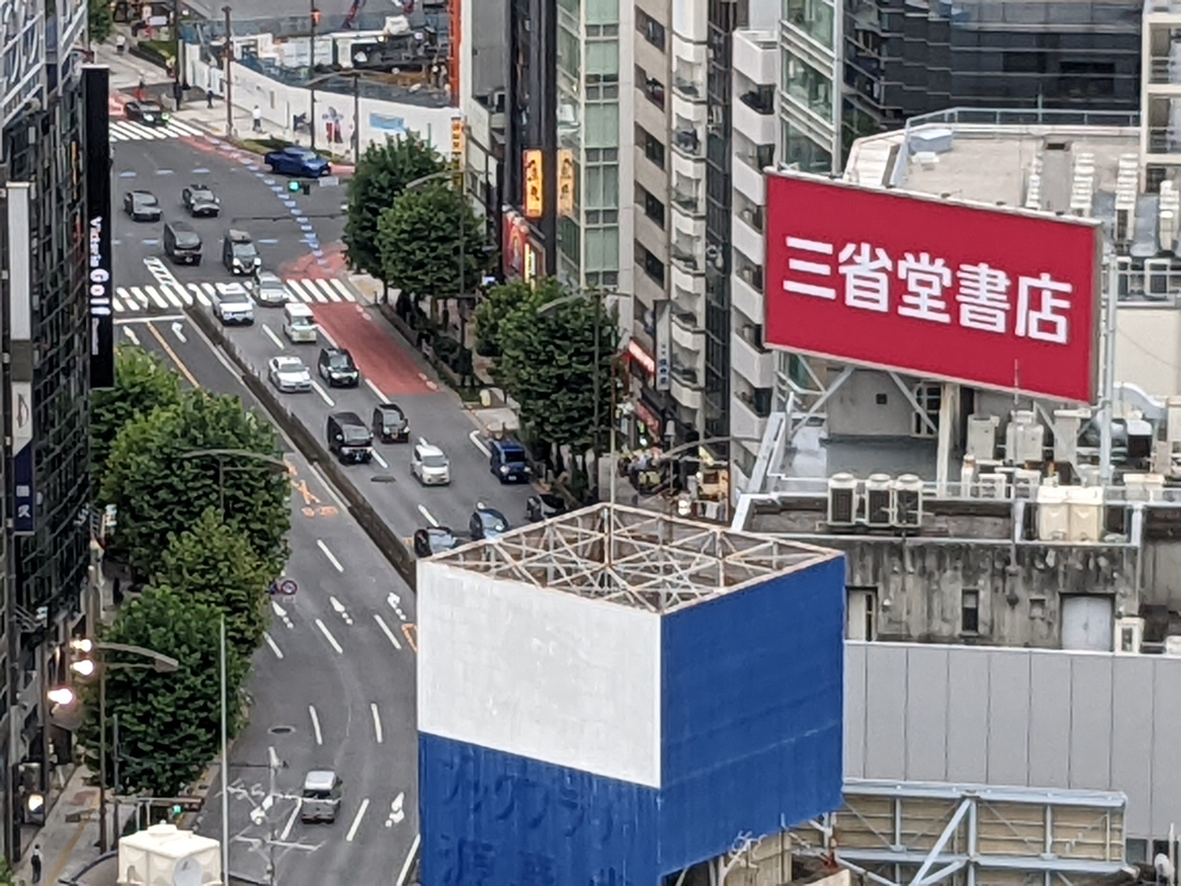 7倍ズームで最大まで寄ったところ