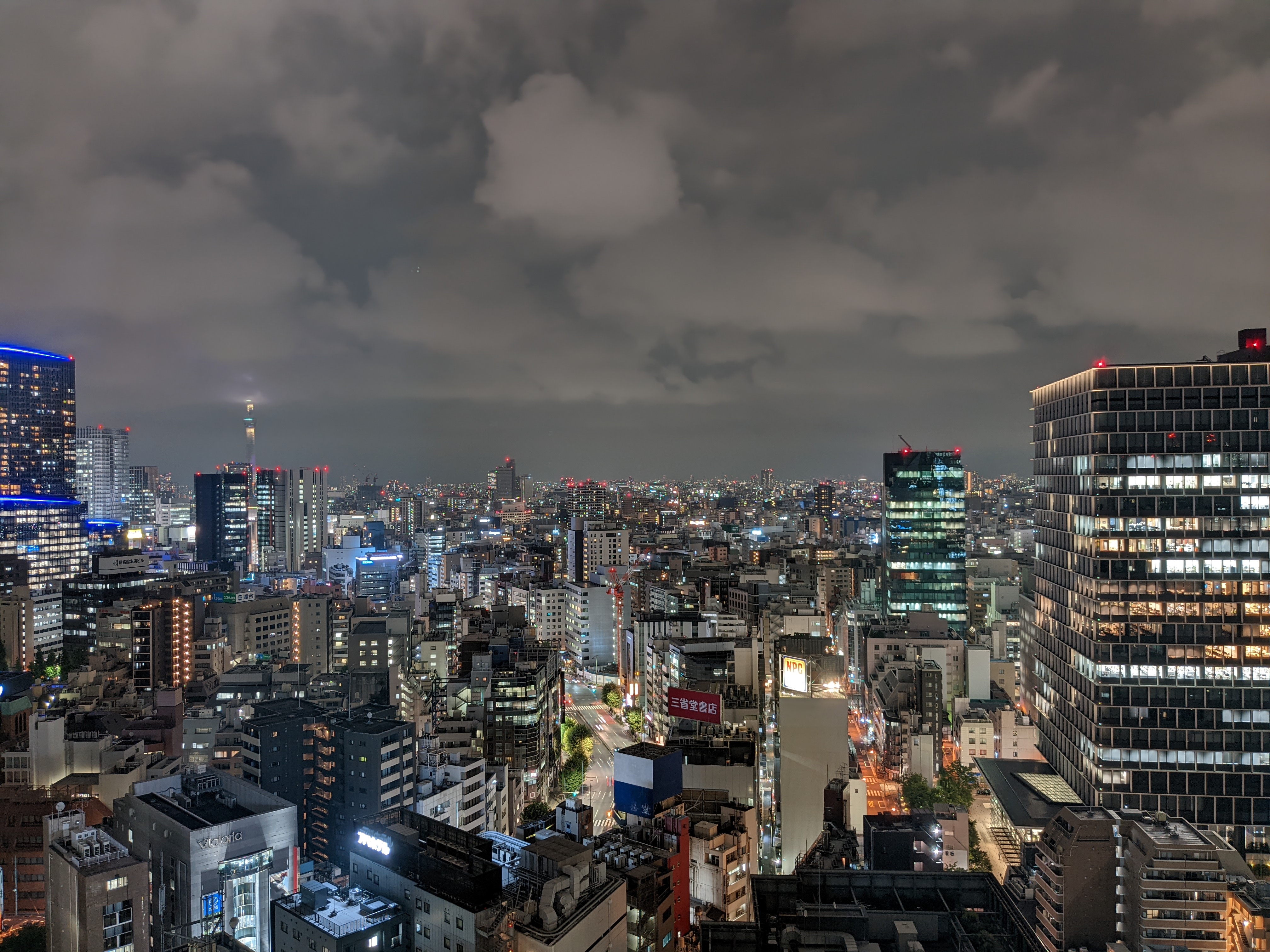 広角カメラで撮影