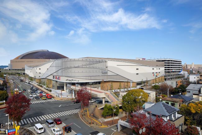 JTOWER屋内インフラシェアリング・ソリューション　導入施設の例：MARK IS 福岡ももち