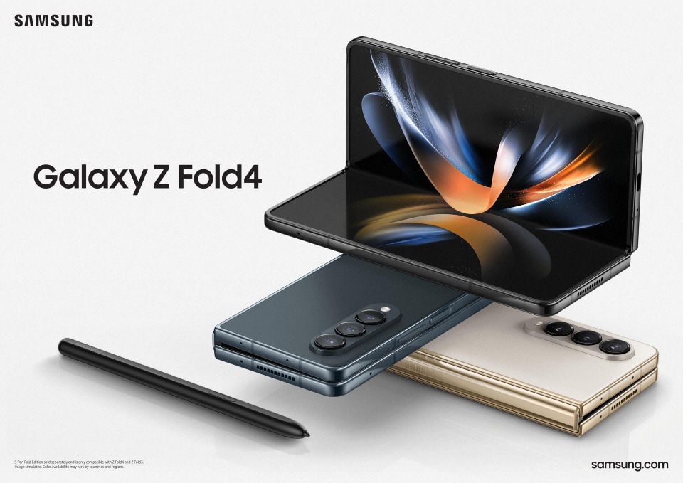 サムスンから「Galaxy Z Fold4」、より薄くAndroid 12Lで大画面の体験